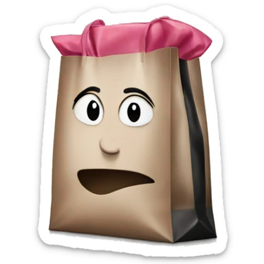 A Sephora bag sticker