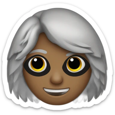 Buzzard-black-one sticker