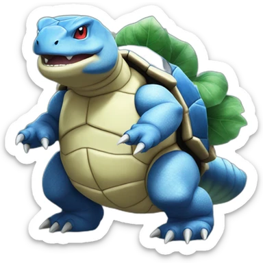Blastoise Venusaur sticker