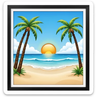 Jis tarh ap na uper California ka banaya Florida ka bhe estarh different style ma bana kar dho image sticker