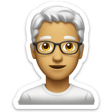 a creative and open minded person sticker