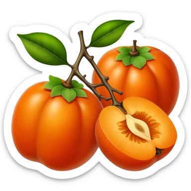 persimmon sticker