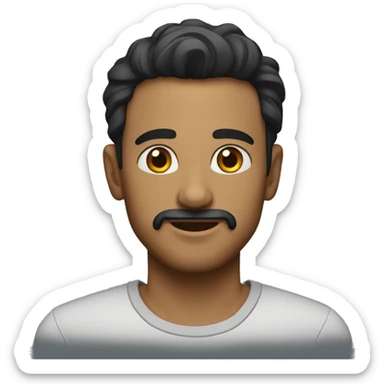 give me a pakistani dude named hasseb  sticker