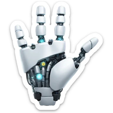 Ai robot HAND sticker