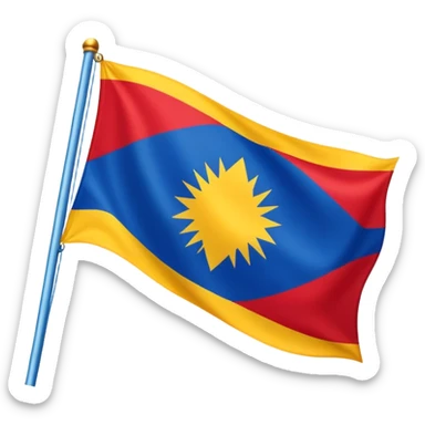 Afshar Tribe Flag sticker