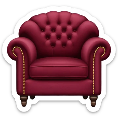 Maroon Colour sticker