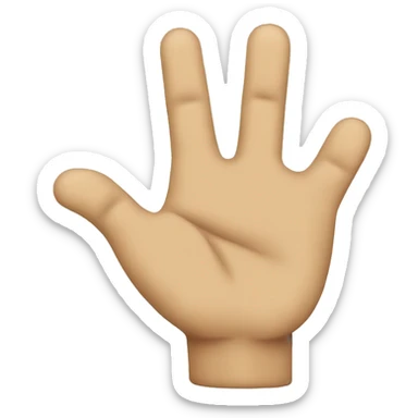 point finger sticker