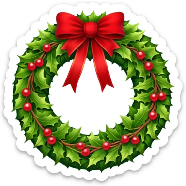 Luxary Christmas wreath

 sticker