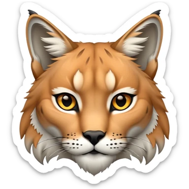 Lynx cool sticker