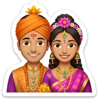  hindu marriage sticker