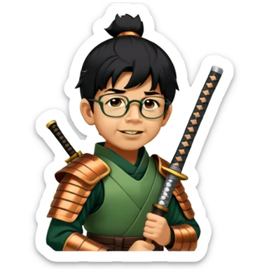Samurai Sentry sticker