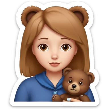 ماشا والدب sticker