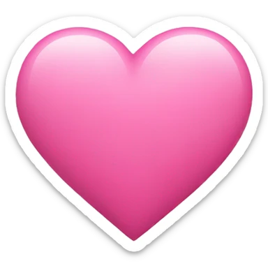 Pink break heart sticker