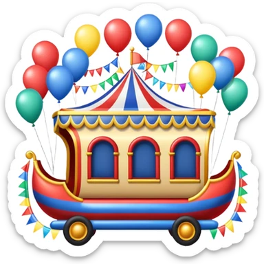 Carro alegórico  sticker