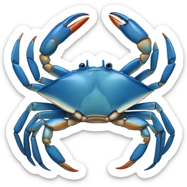 Blue Crab sticker