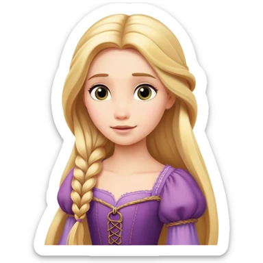 rapunzel  sticker