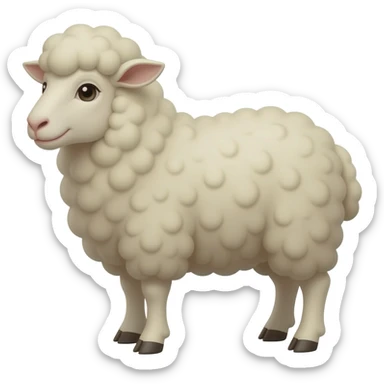Sheep sticker