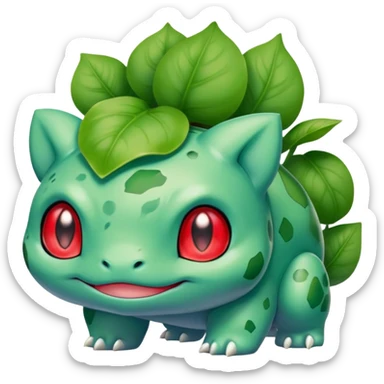 Bulbasaur from Pokemon sticker