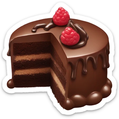 chocolate cake sticker