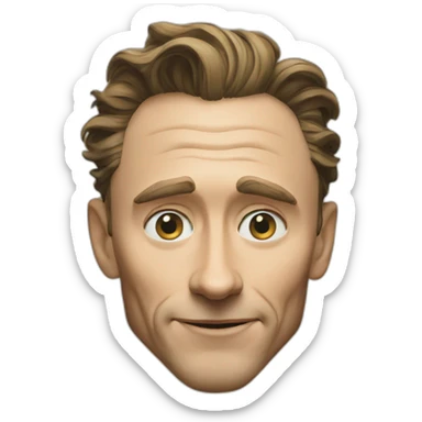 tom hiddleston sticker