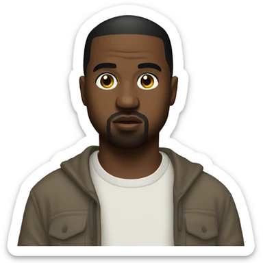 kanye west sticker