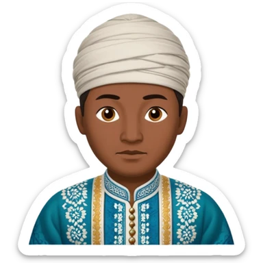 uzbek man sticker