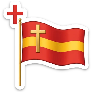 Flag of kalmar union sticker
