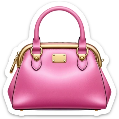 cute glamaholic purse sticker