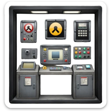 soldiers post/ guard post room sticker