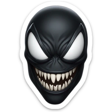 Venom symbiote sticker