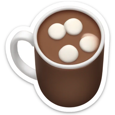 Hot chocolate  sticker