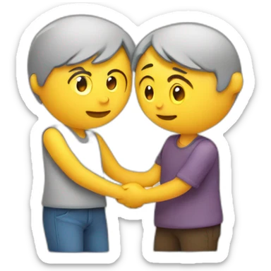 generating relationship sticker