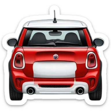 mini john cooper works logo but cooper is replaced by cooker sticker