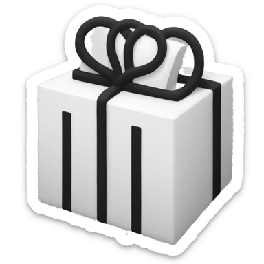 Create a simple, minimalist emoji design featuring a square box with a white background. Inside the box, place a bold, black + symbol. The design should be clean and modern, with a balanced and centered layout. sticker