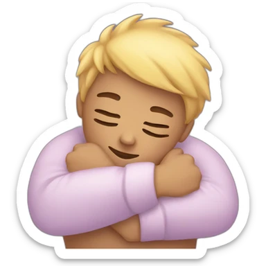 cuddle sticker