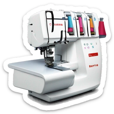BERNINA serger sticker