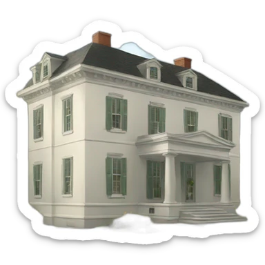 A government foundation house sticker