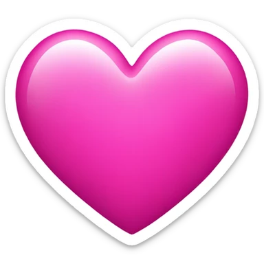 corazon rosado  sticker