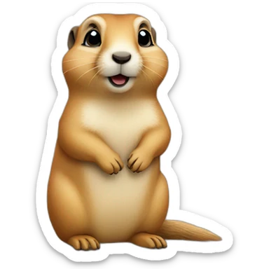 prairie dog sticker