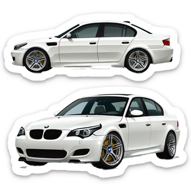 BMW m5 e60 sticker
