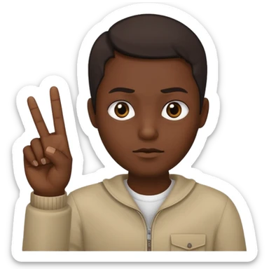 ,🖕🏾🖕😐😶 sticker