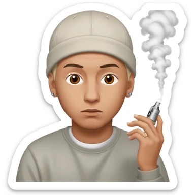 Eminem vaping sticker