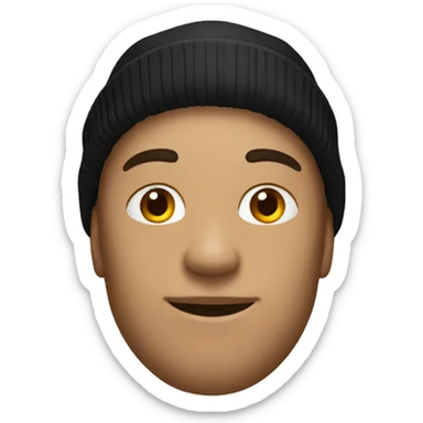 HOMME NOIR bonnet sticker