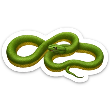 Snake sticker