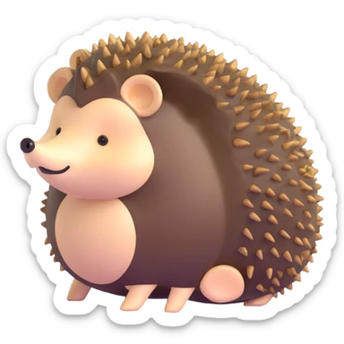 hedgehog sticker