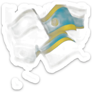 crimean tatar flag sticker