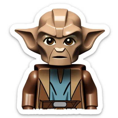 Lego plo koon  sticker