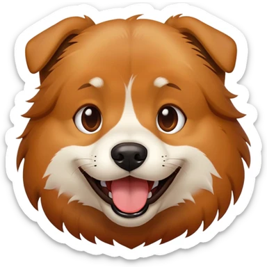 dog, hot, superhot sticker