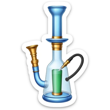 hookah mouthpiece sticker