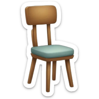 Two chairs like 44 sticker